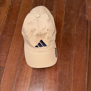 Adidas Beige Cap with Navy Logo